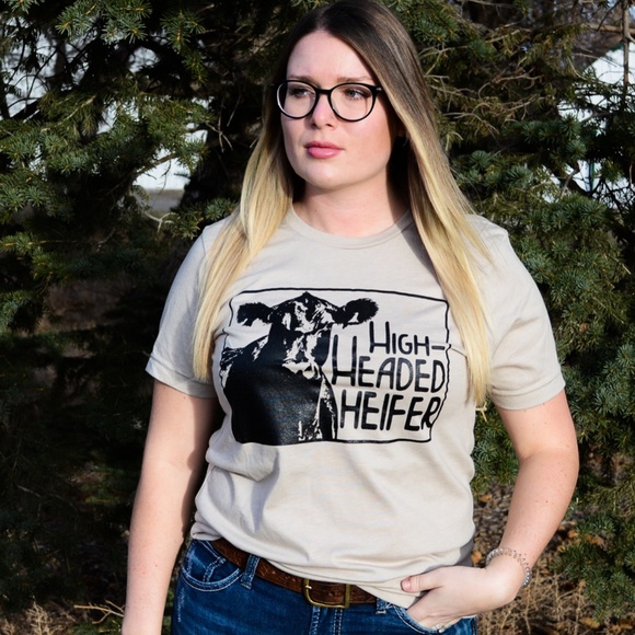 High Headed Heifer Tee - Picture 3 of 3